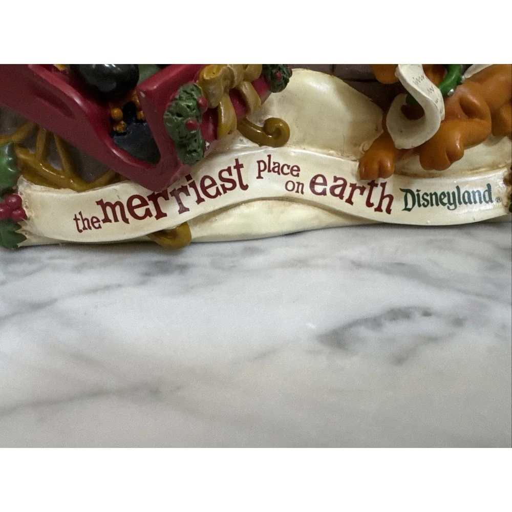 Disney Christmas Picture Photo Frame  Emporium Toys 3D Disneyland-READ